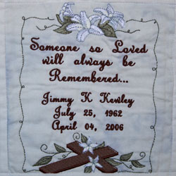 Organ and Tissue Donation, Donor Memorial Quilt (Midwest Transplant Network, Kansas and Missouri)